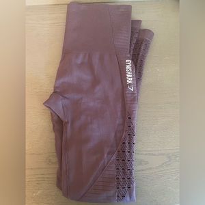 gymshark burgundy leggings